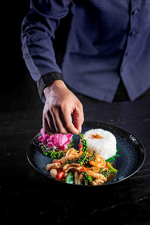 Seafood with PepperCorn